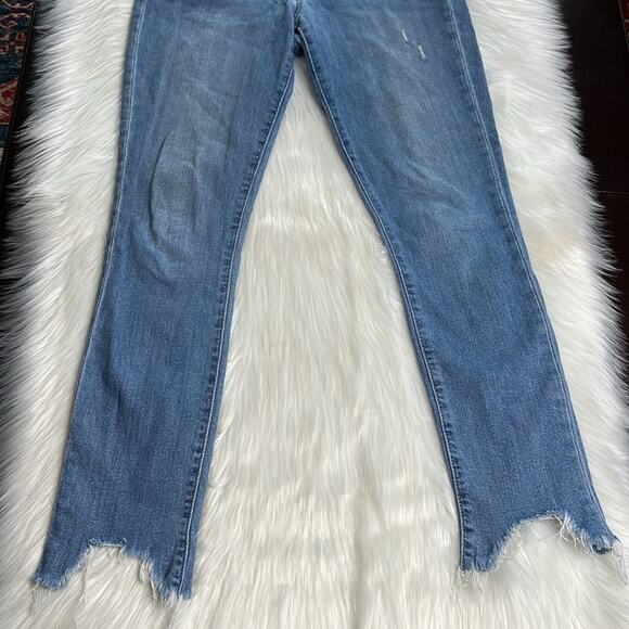 Joe’s Skinny Raw Asymmetrical Hem Jeans - Picture 4 of 7